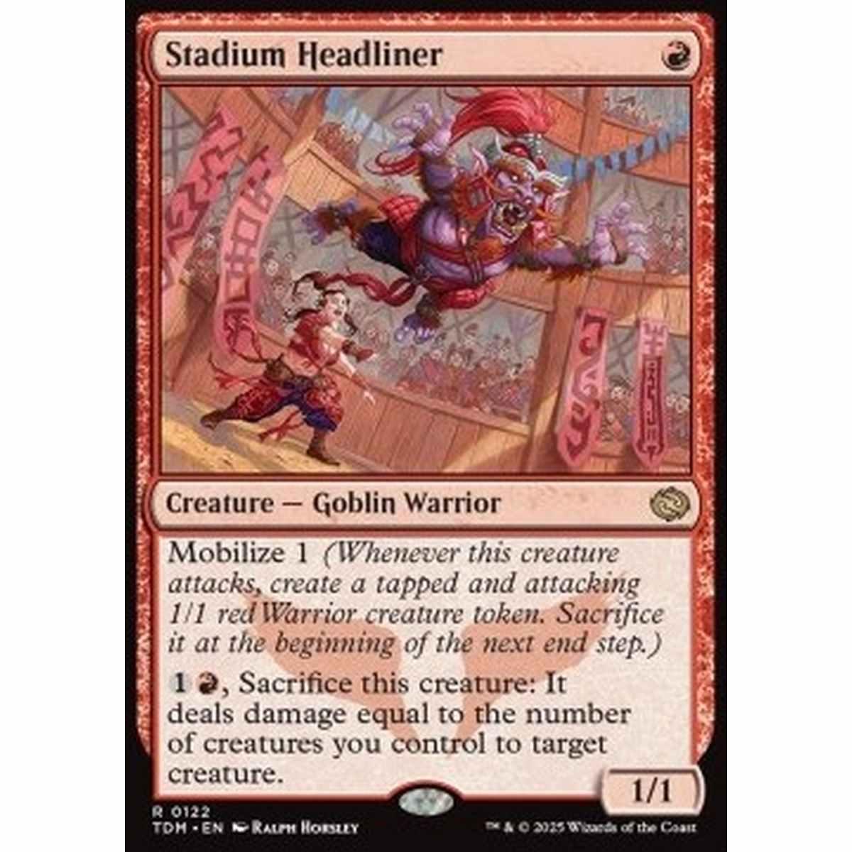 Stadium Headliner - Stadium Headliner - [TDM][NM] [Foil]