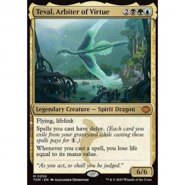 Teval, Arbiter of Virtue - Teval, Arbiter of Virtue - [TDM][NM] [Foil]