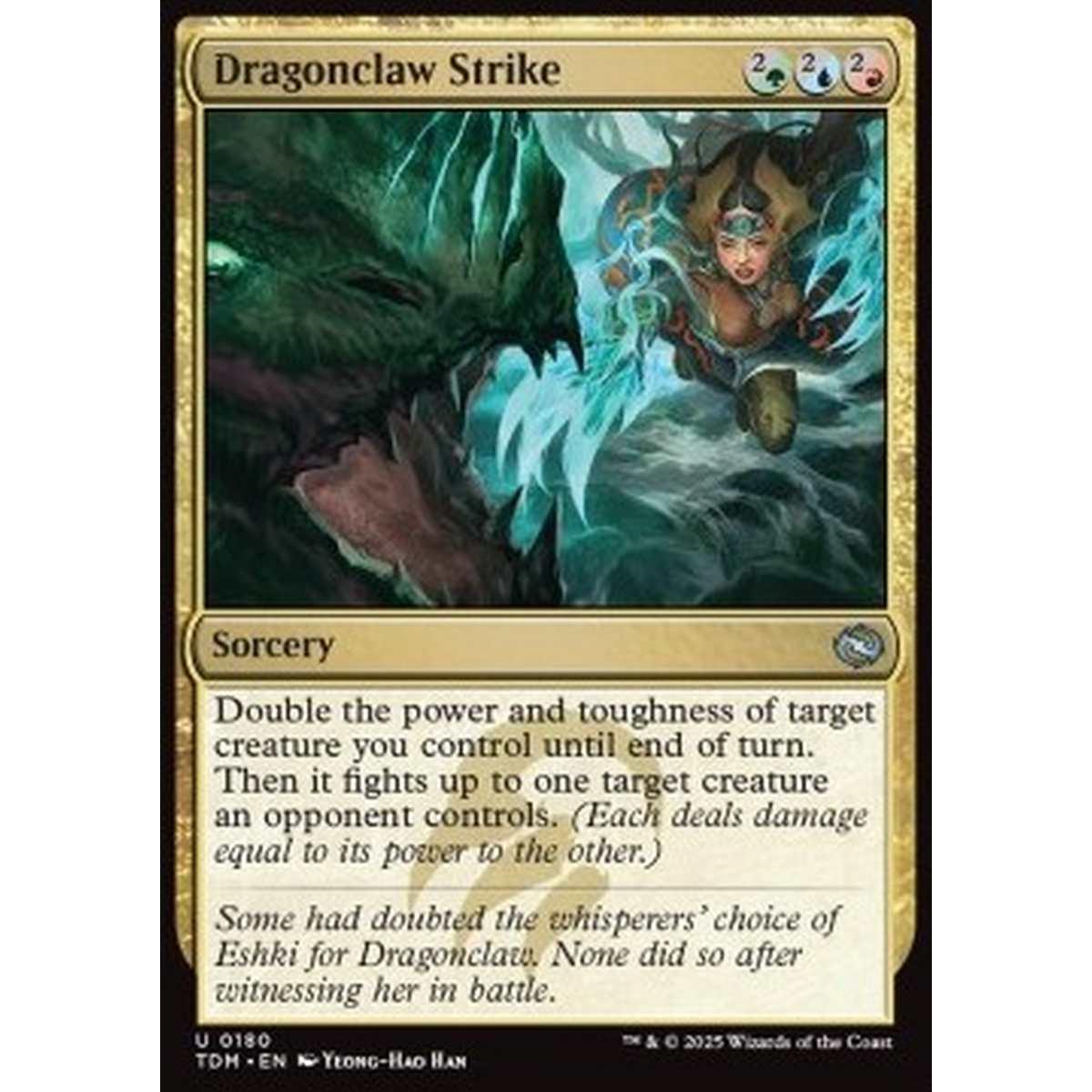 Dragonclaw Strike - Dragonclaw Strike - [TDM][NM] [Foil]