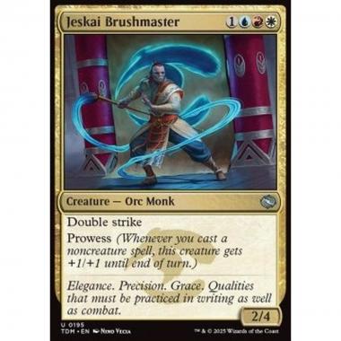 Jeskai Brushmaster - Jeskai Brushmaster - [TDM][NM] [Foil]