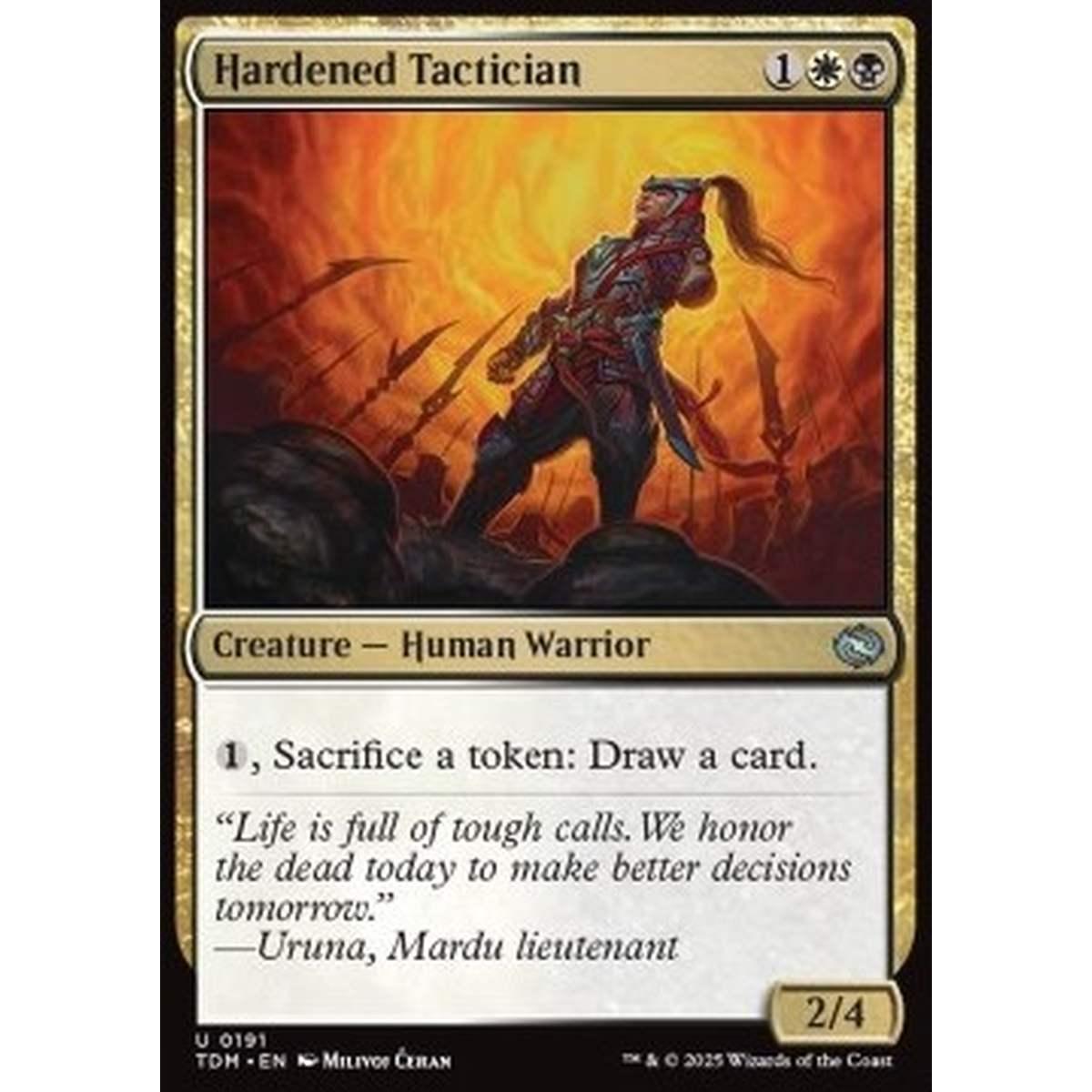 Hardened Tactician - Hardened Tactician - [TDM][NM] [Foil]