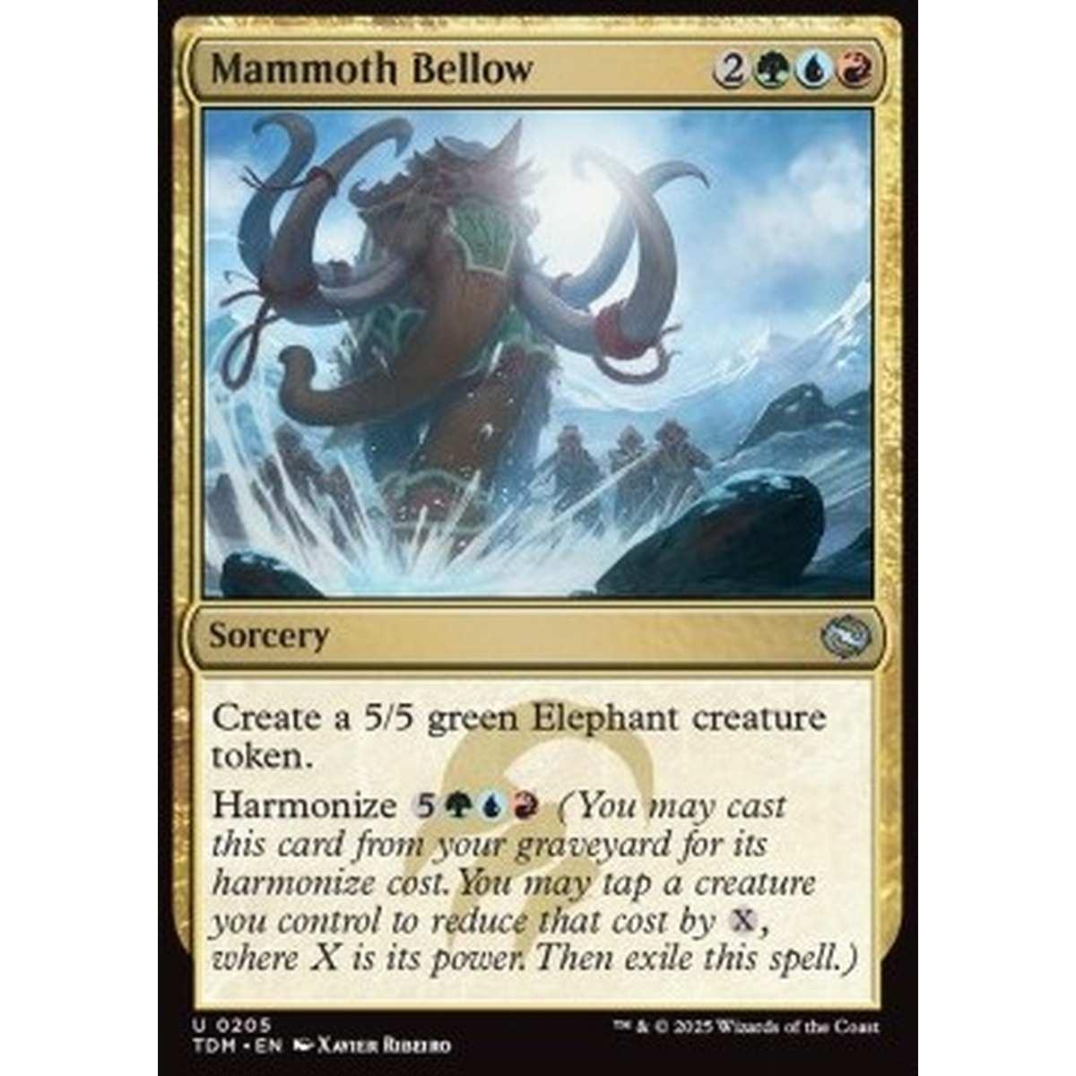 Mammoth Bellow - Mammoth Bellow - [TDM][NM] [Foil]