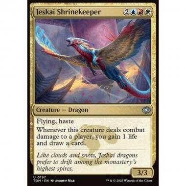 Jeskai Shrinekeeper - Jeskai Shrinekeeper - [TDM][NM] [Foil]