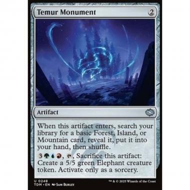 Temur Monument - Temur Monument - [TDM][NM] [Foil]