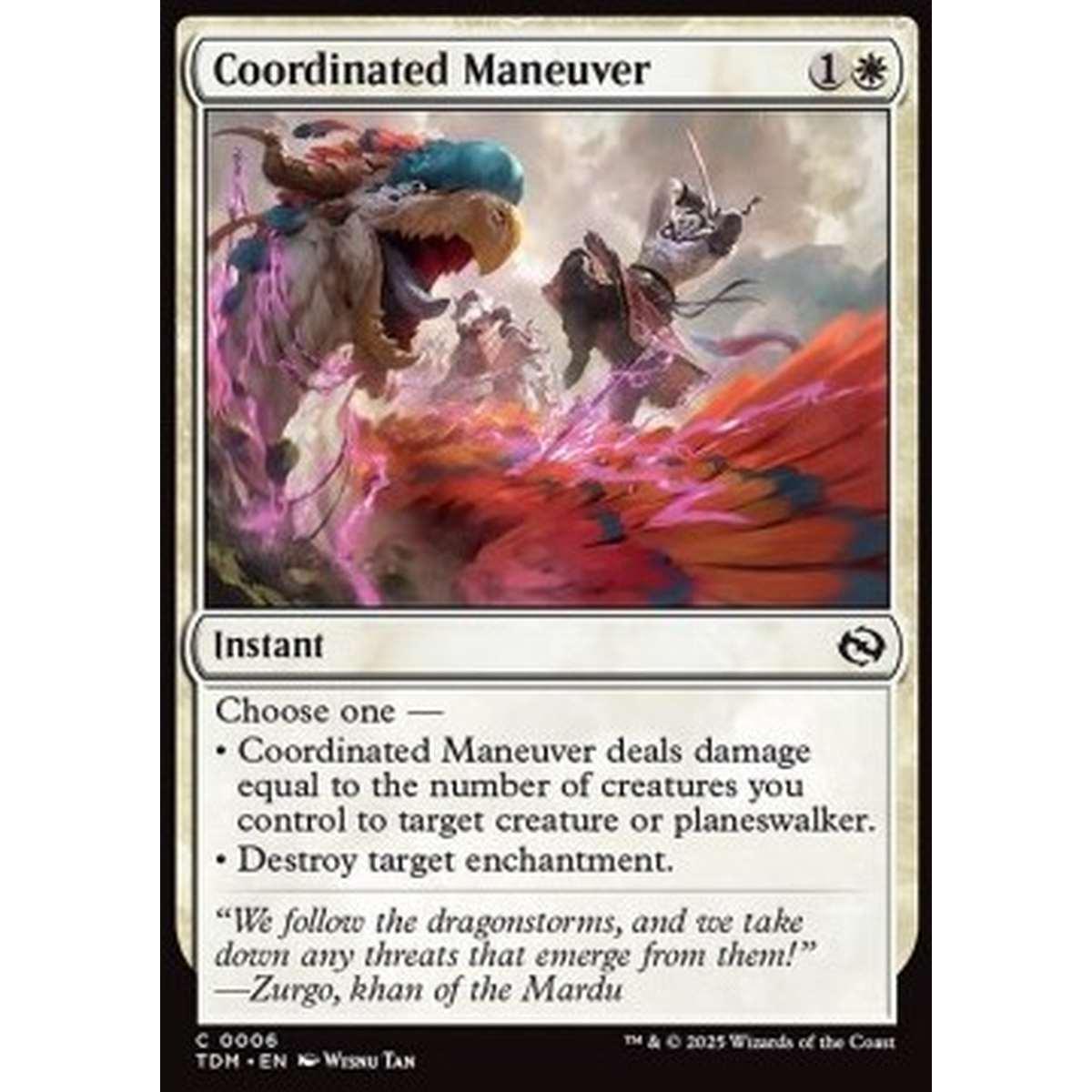 Coordinated Maneuver - Coordinated Maneuver - [TDM][NM] [Foil]