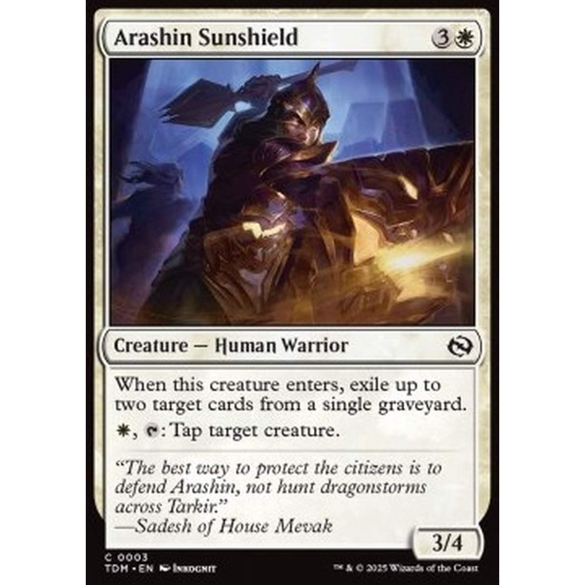 Arashin Sunshield - Arashin Sunshield - [TDM][NM] [Foil]