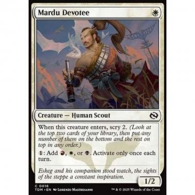 Mardu Devotee - Mardu Devotee - [TDM][NM] [Foil]