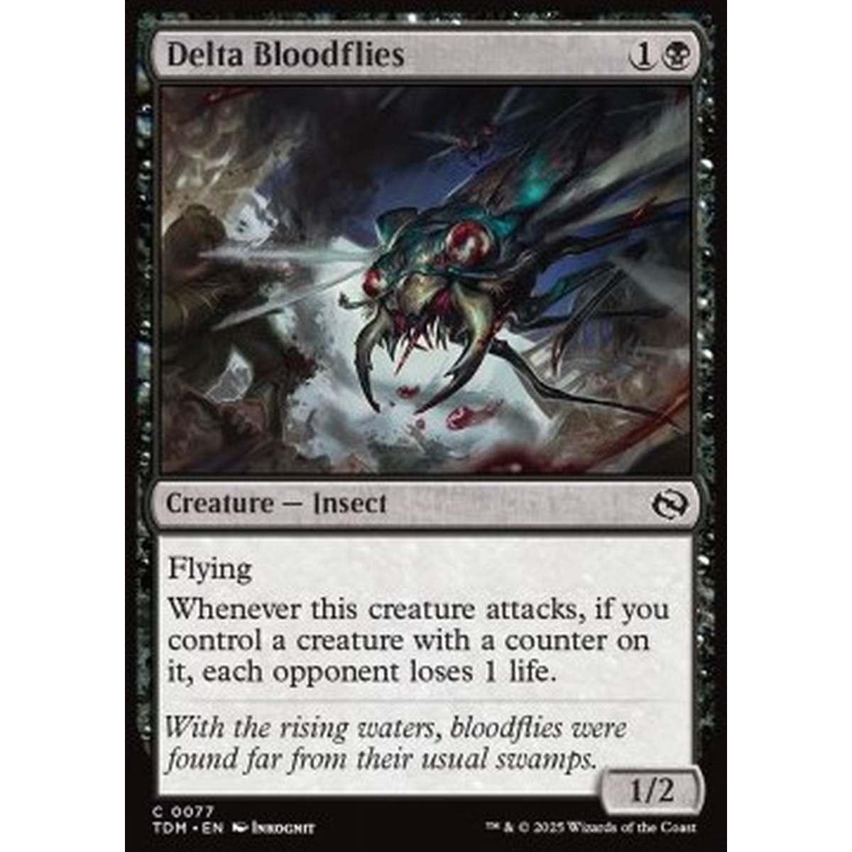 Delta Bloodflies - Delta Bloodflies - [TDM][NM] [Foil]