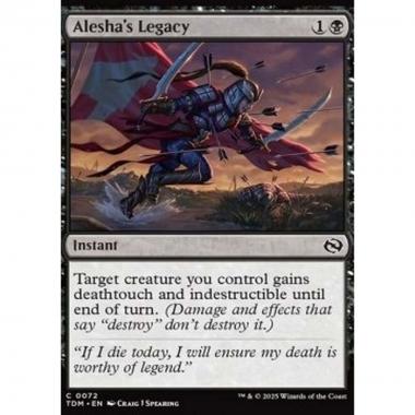 Alesha's Legacy - Alesha's Legacy - [TDM][NM] [Foil]