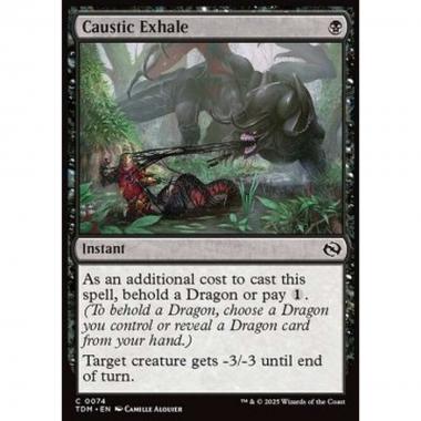 Caustic Exhale - Caustic Exhale - [TDM][NM] [Foil]