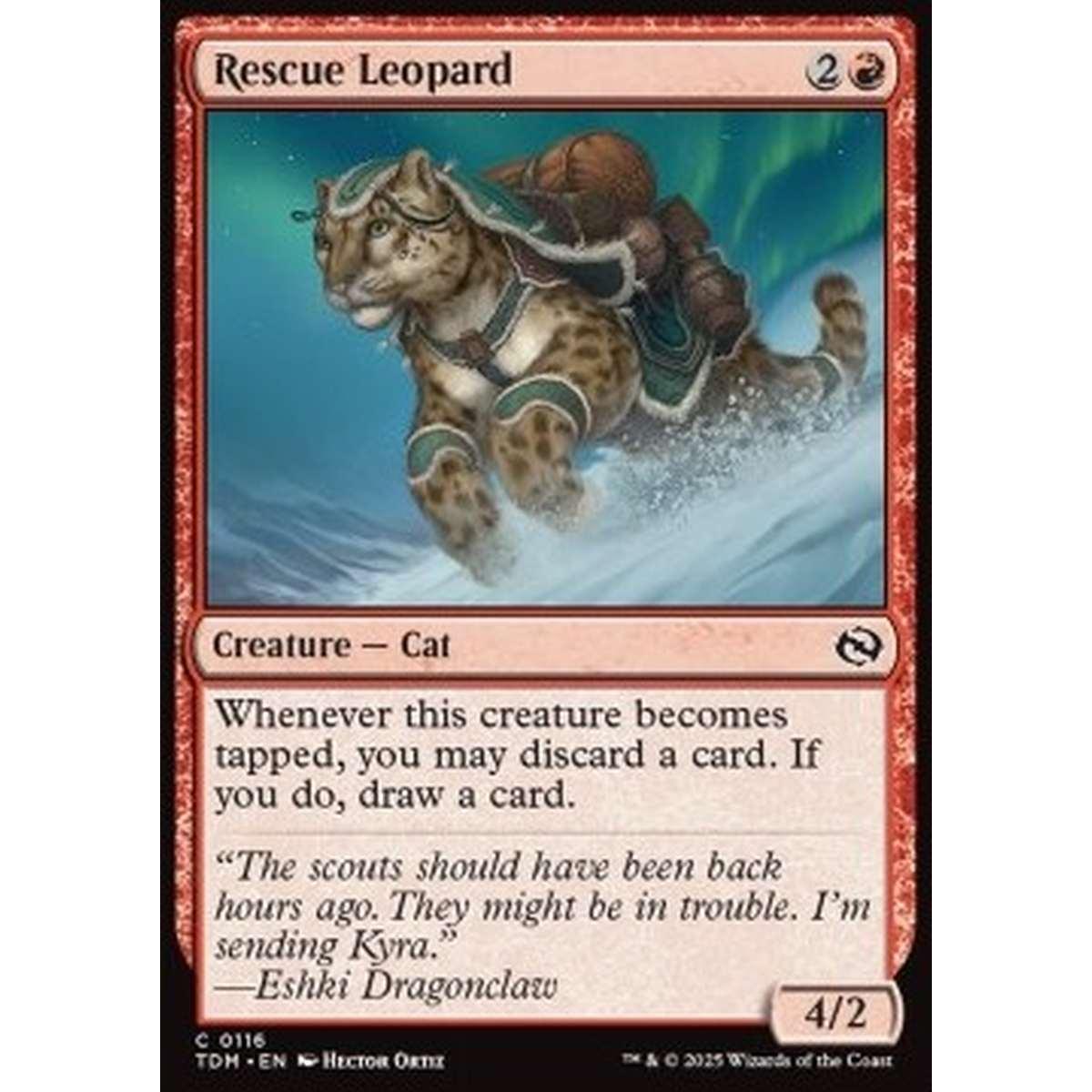Rescue Leopard - Rescue Leopard - [TDM][NM] [Foil]