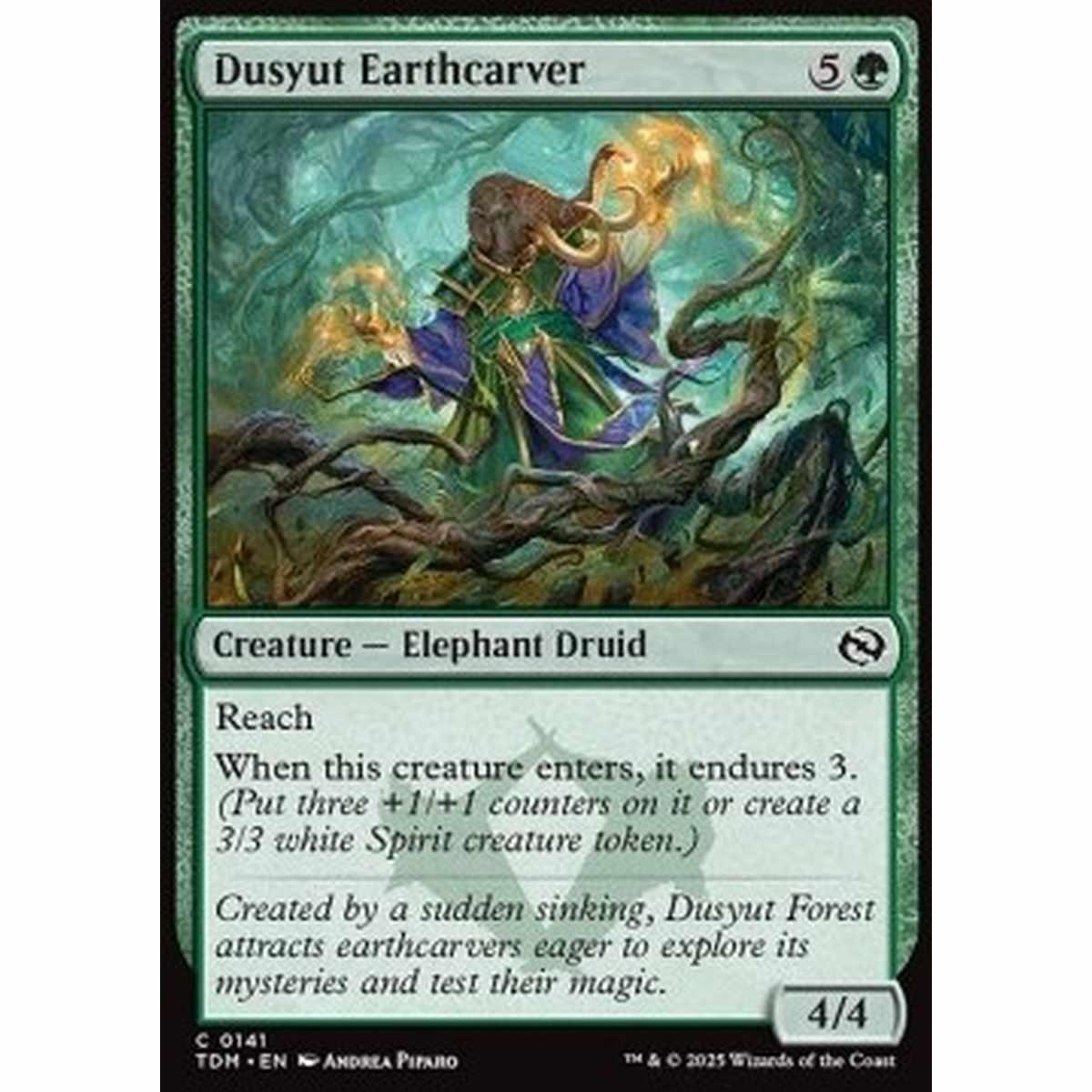 Dusyut Earthcarver - Dusyut Earthcarver - [TDM][NM] [Foil]