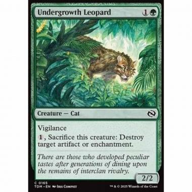 Undergrowth Leopard - Undergrowth Leopard - [TDM][NM] [Foil]