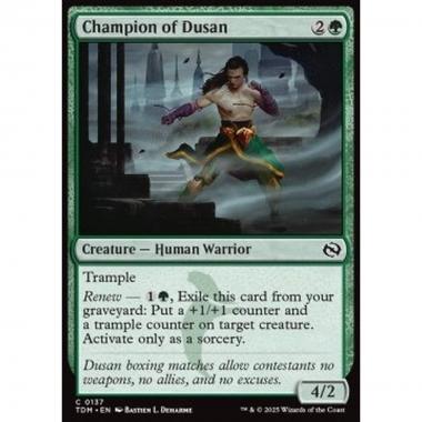Champion of Dusan - Champion of Dusan - [TDM][NM] [Foil]