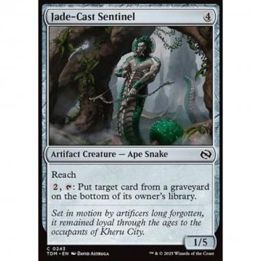 Jade-Cast Sentinel - Jade-Cast Sentinel - [TDM][NM] [Foil]