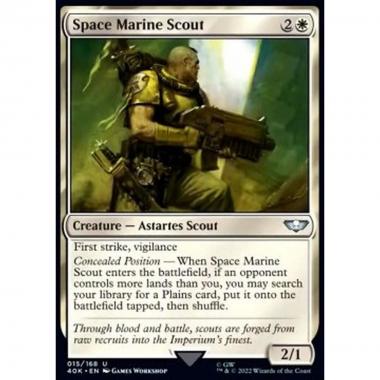 Space Marine Scout - Space Marine Esploratore - [40K][NM]