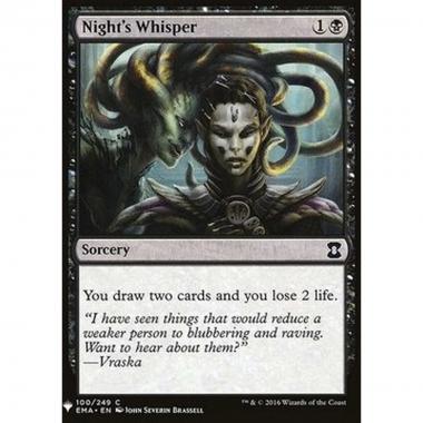 Night's Whisper - Night's Whisper - [MYS][NM]