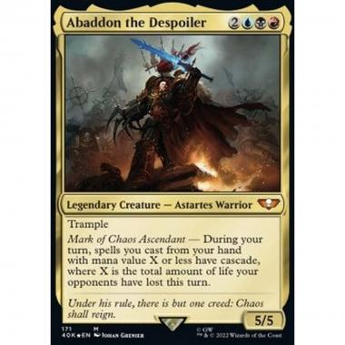 Abaddon the Despoiler (V.2) - Abaddon the Despoiler (V.2) - [40K][NM] [Foil]