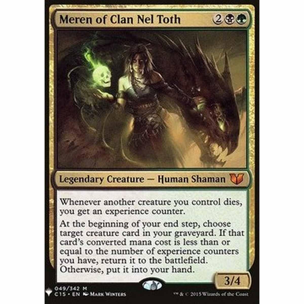 Meren of Clan Nel Toth - Meren of Clan Nel Toth - [MYS][NM]