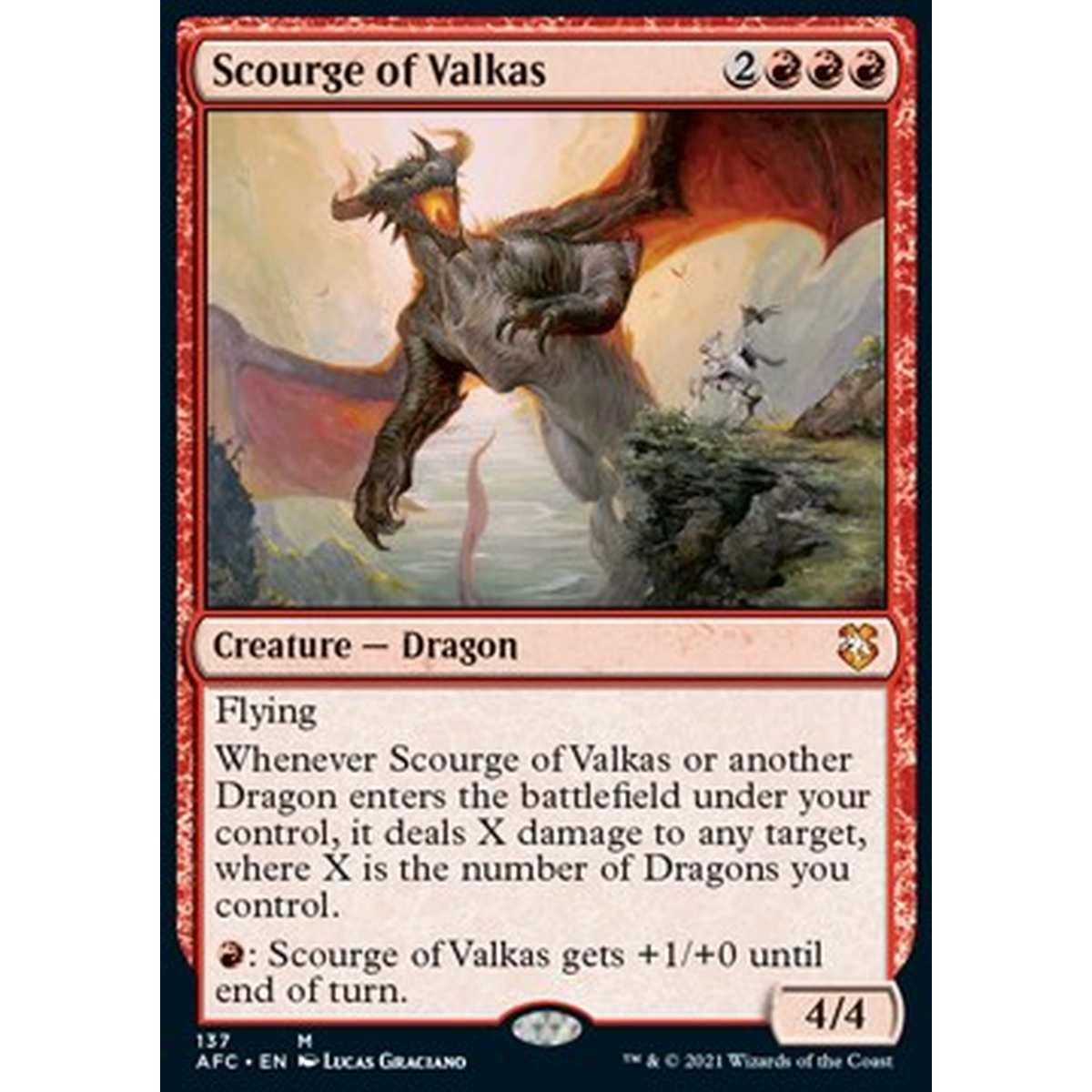 Scourge of Valkas - Scourge of Valkas - [AFC][NM]