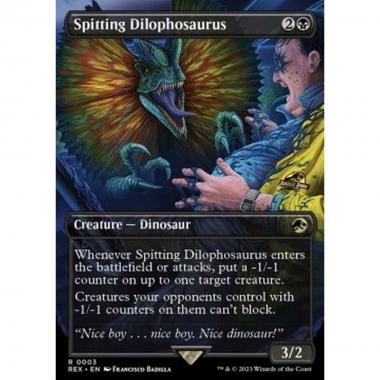 Spitting Dilophosaurus (V.1) - Spitting Dilophosaurus (V.1) - [REX][NM] [Foil]