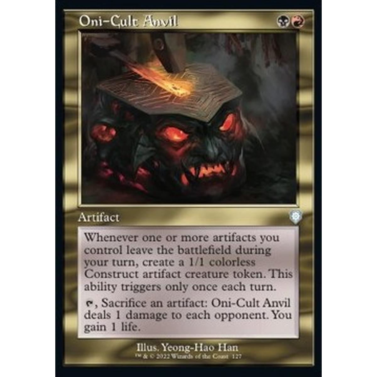 Oni-Cult Anvil - Incudine del Culto degli Oni - [BRC][NM]