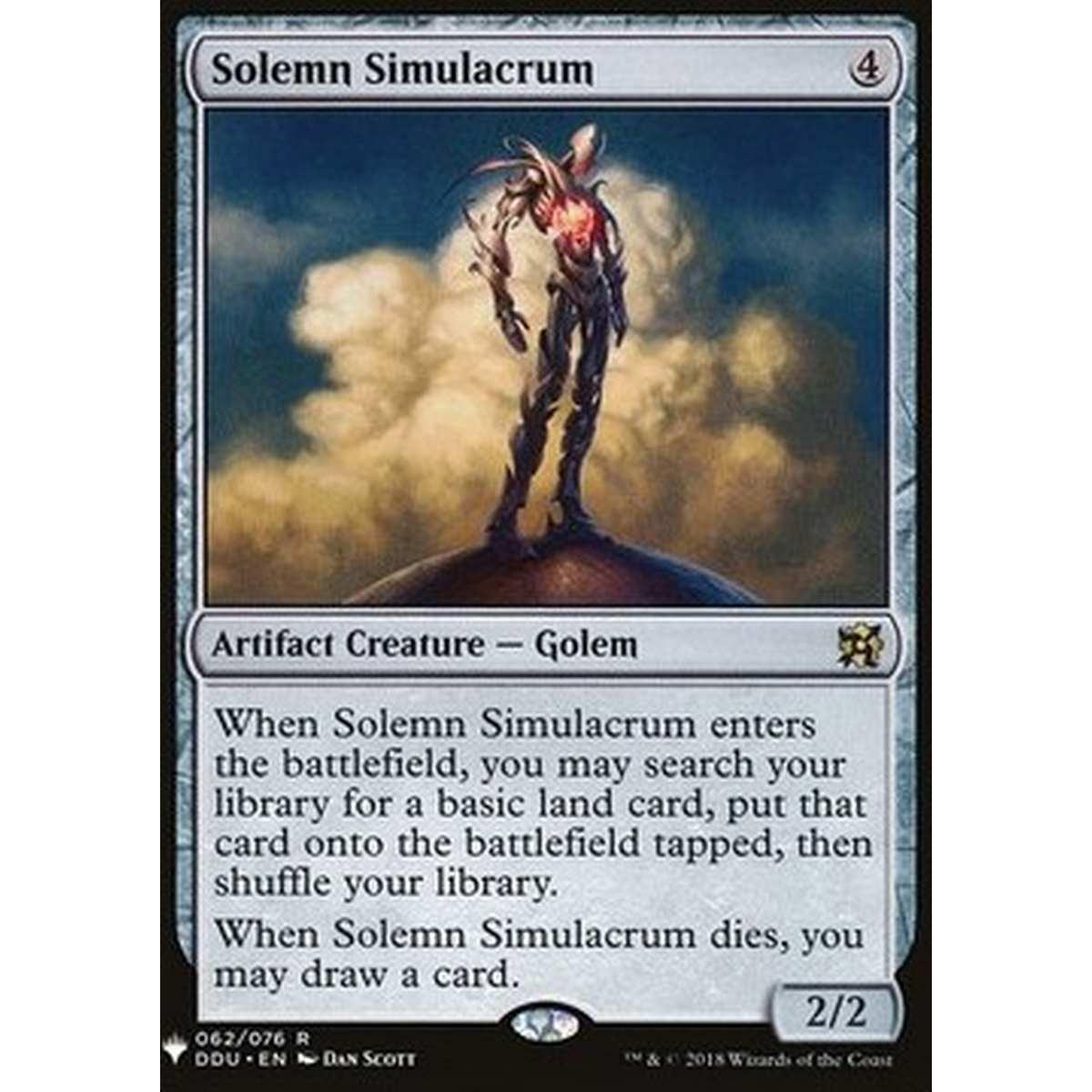 Solemn Simulacrum - Solemn Simulacrum - [MYS][NM]