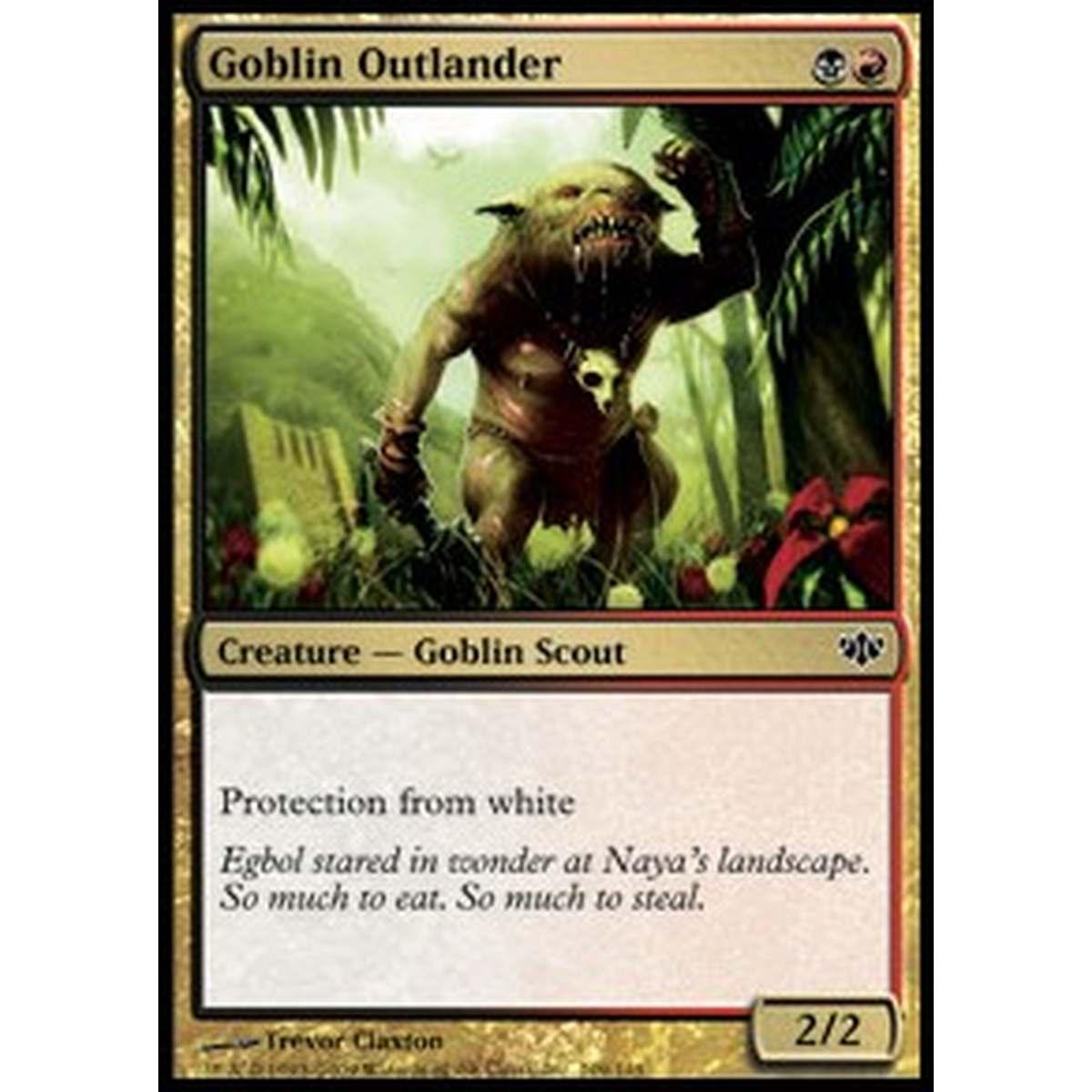 Goblin Outlander - Goblin Forestiero - [CONF] [NM]