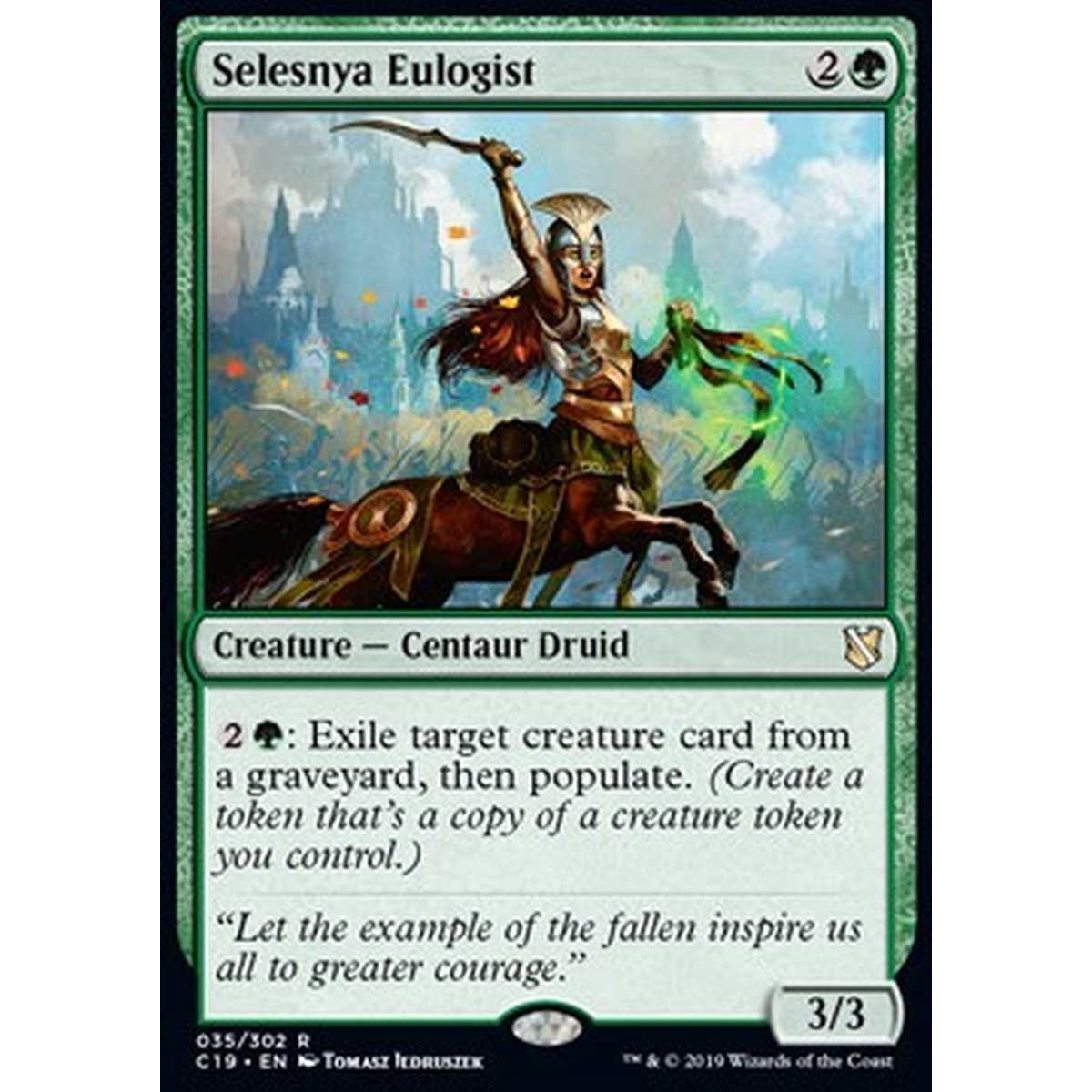 Selesnya Eulogist - Elogiatrice di Selesnya - [C19][NM]