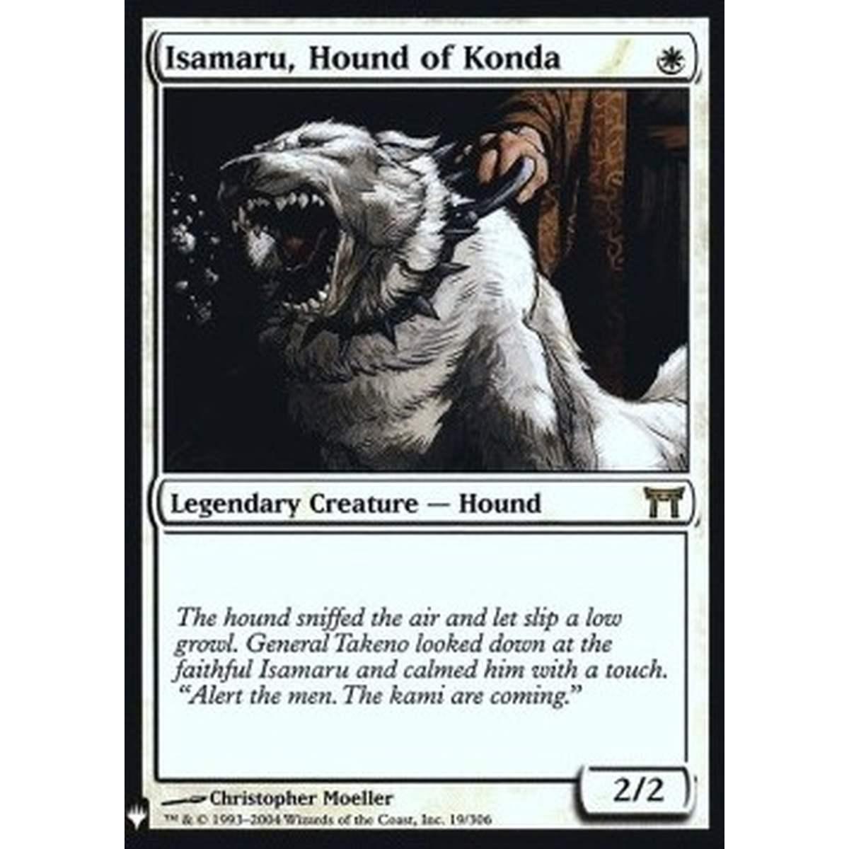 Isamaru, Hound of Konda - Isamaru, Hound of Konda - [MYS][NM] [Foil]