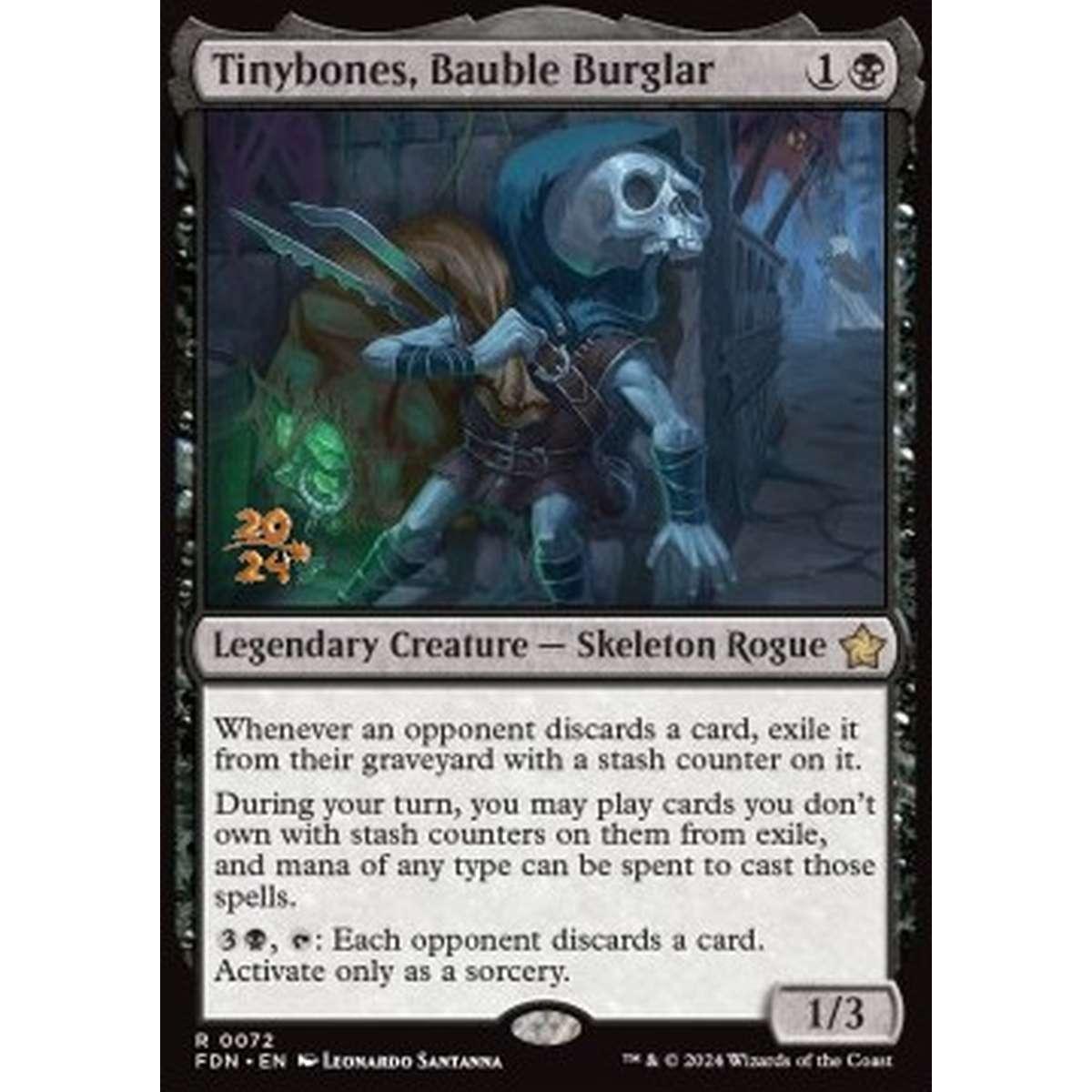 Tinybones, Bauble Burglar - Minutosso, Rubaninnoli - [PFDN][EX] [Foil]