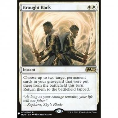 Brought Back - Brought Back - [ZNL][NM]