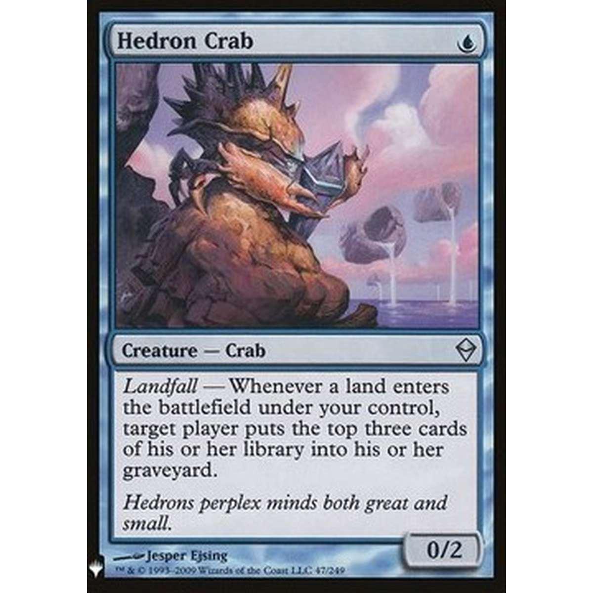 Hedron Crab - Hedron Crab - [MYS][NM]