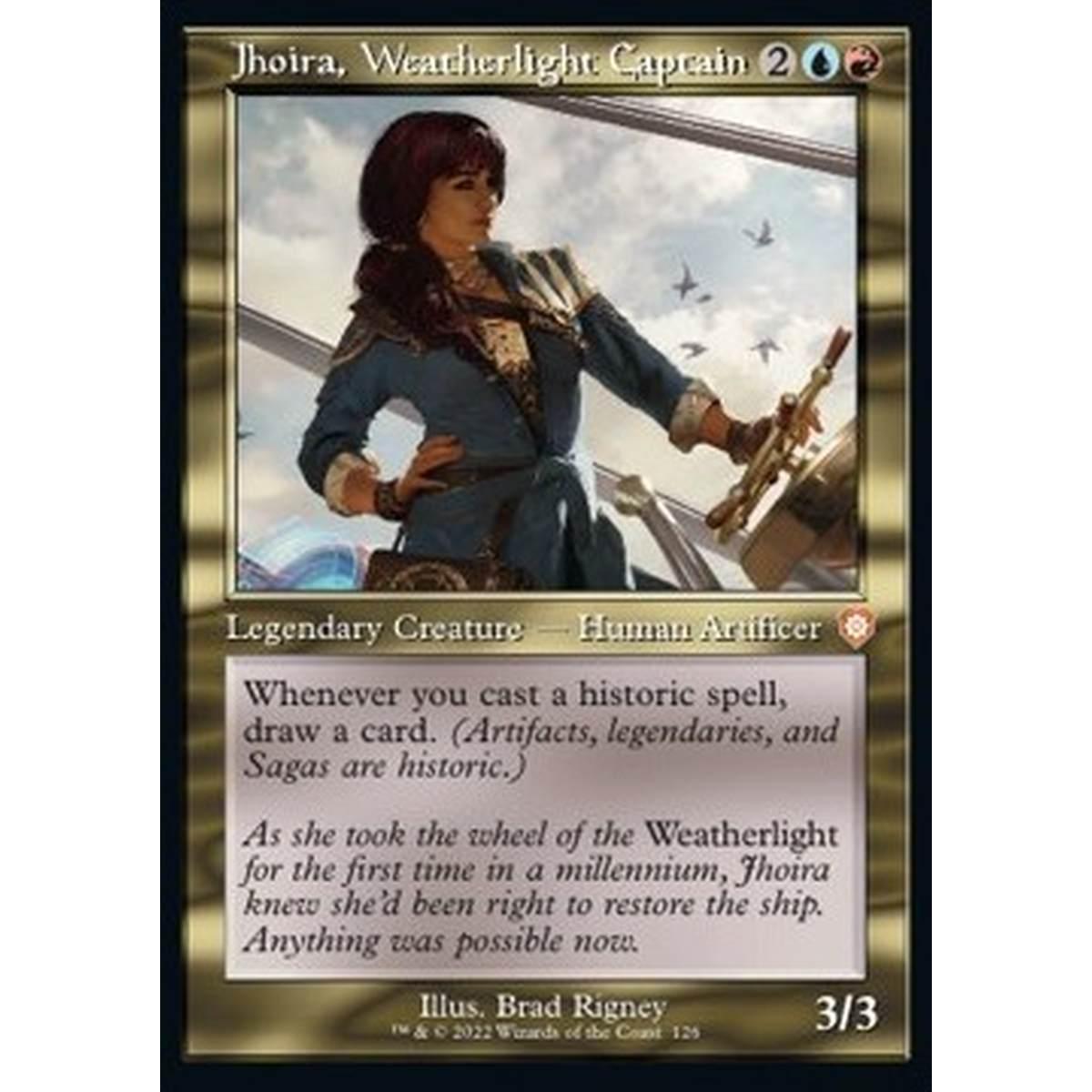 Jhoira, Weatherlight Captain - Jhoira, Capitana della Cavalcavento - [BRC][NM]