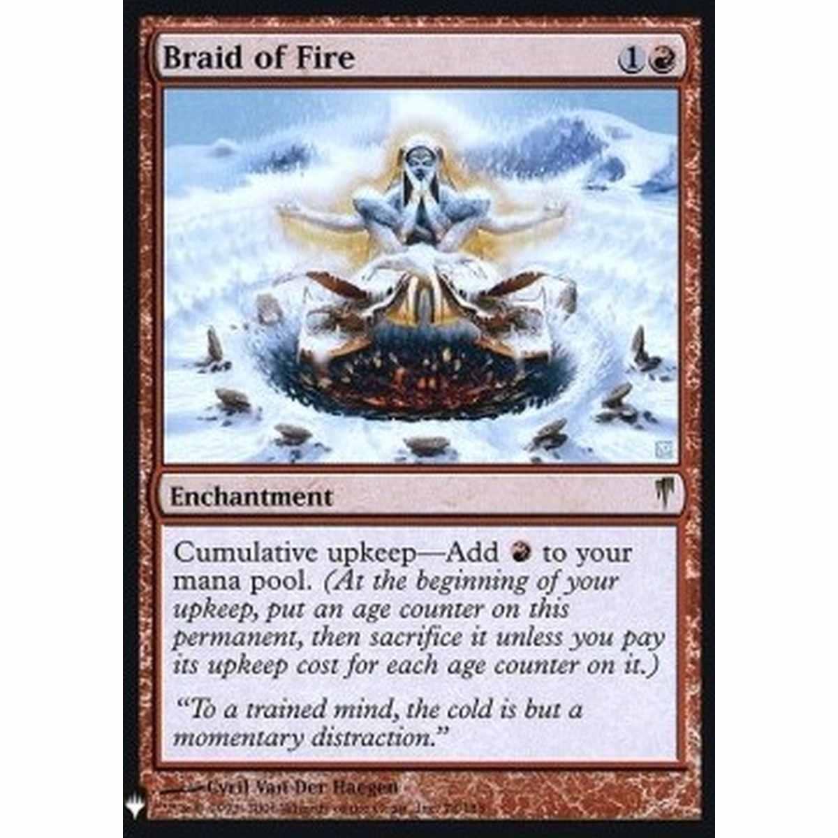 Braid of Fire - Braid of Fire - [MYS][NM] [Foil]