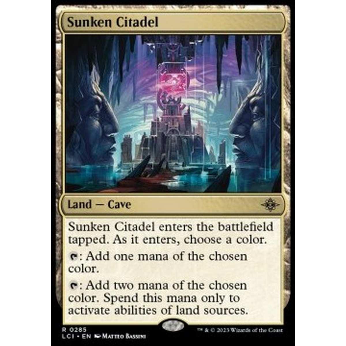 Sunken Citadel - Sunken Citadel - [LCI][NM] [Foil]
