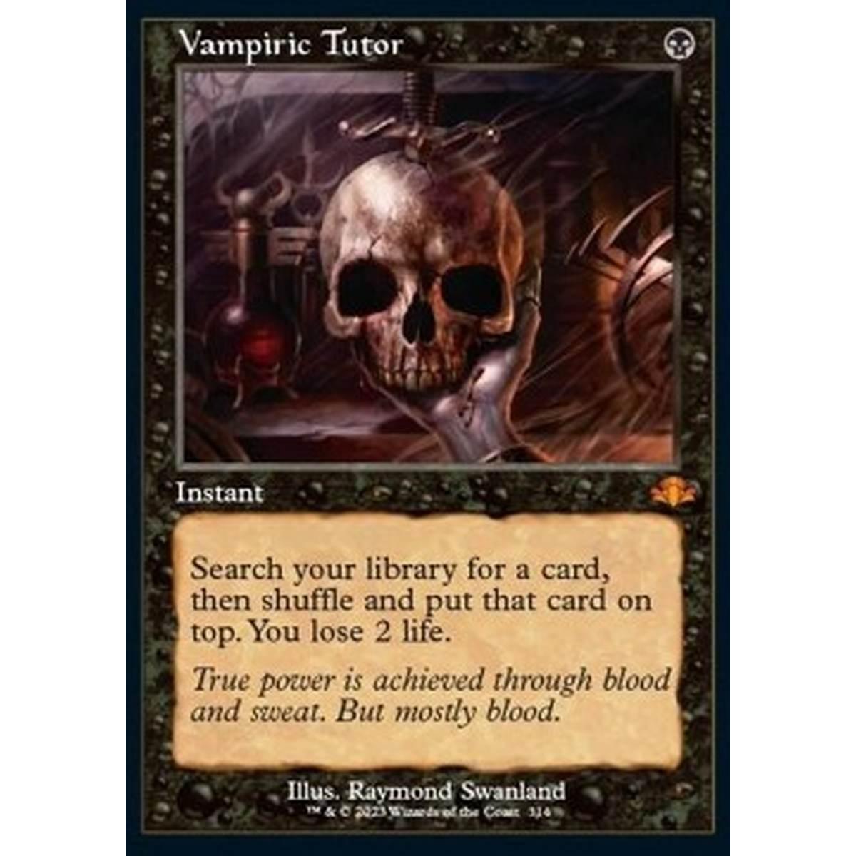 Vampiric Tutor (V.1) - Vampiric Tutor (V.1) - [XDMR][NM]