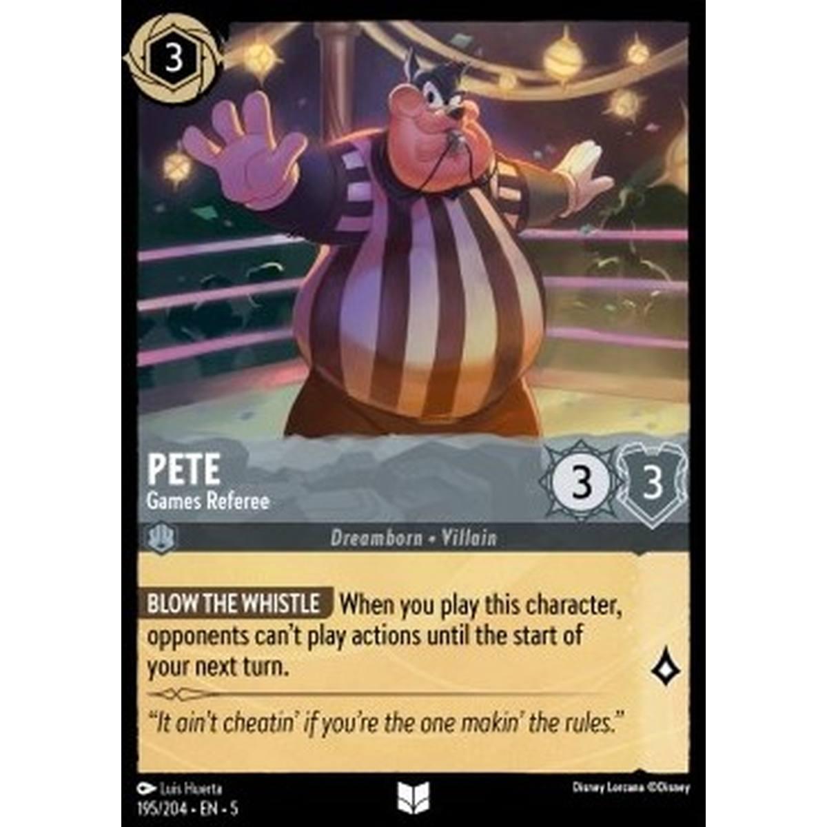 Pete - Games Referee - Pete - Games Referee - [5SSK][NM]