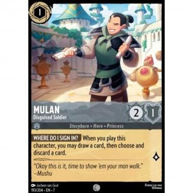 Mulan - Disguised Soldier - Mulan - Disguised Soldier - [7ARI][NM]