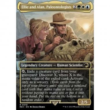Ellie and Alan, Paleontologists (V.1) - Ellie and Alan, Paleontologists (V.1) - [REX][NM]