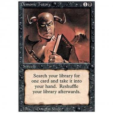 Demonic Tutor - Demonic Tutor - [3ED][LP]