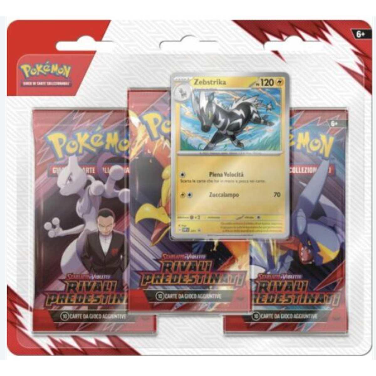 Rivali Predestinati Blister da 3 Pack Zebstrika Italiano