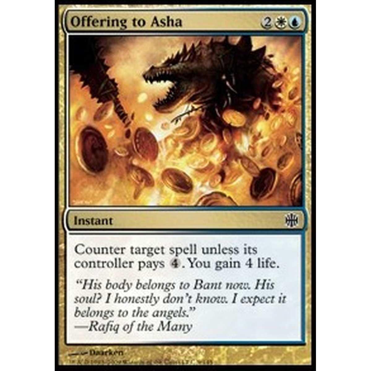Offering to Asha - Offerta ad Asha - [ARB] [NM]