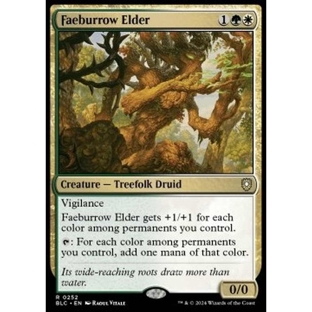 Faeburrow Elder - Faeburrow Elder - [BLC][NM]