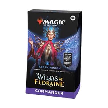 Commander: Wilds of Eldraine: ""Fae Dominion"" Commander Deck - Commander: Le Terre Selvagge di Eldraine: ""Fae Dominion"" Commander Deck - [Sealed]