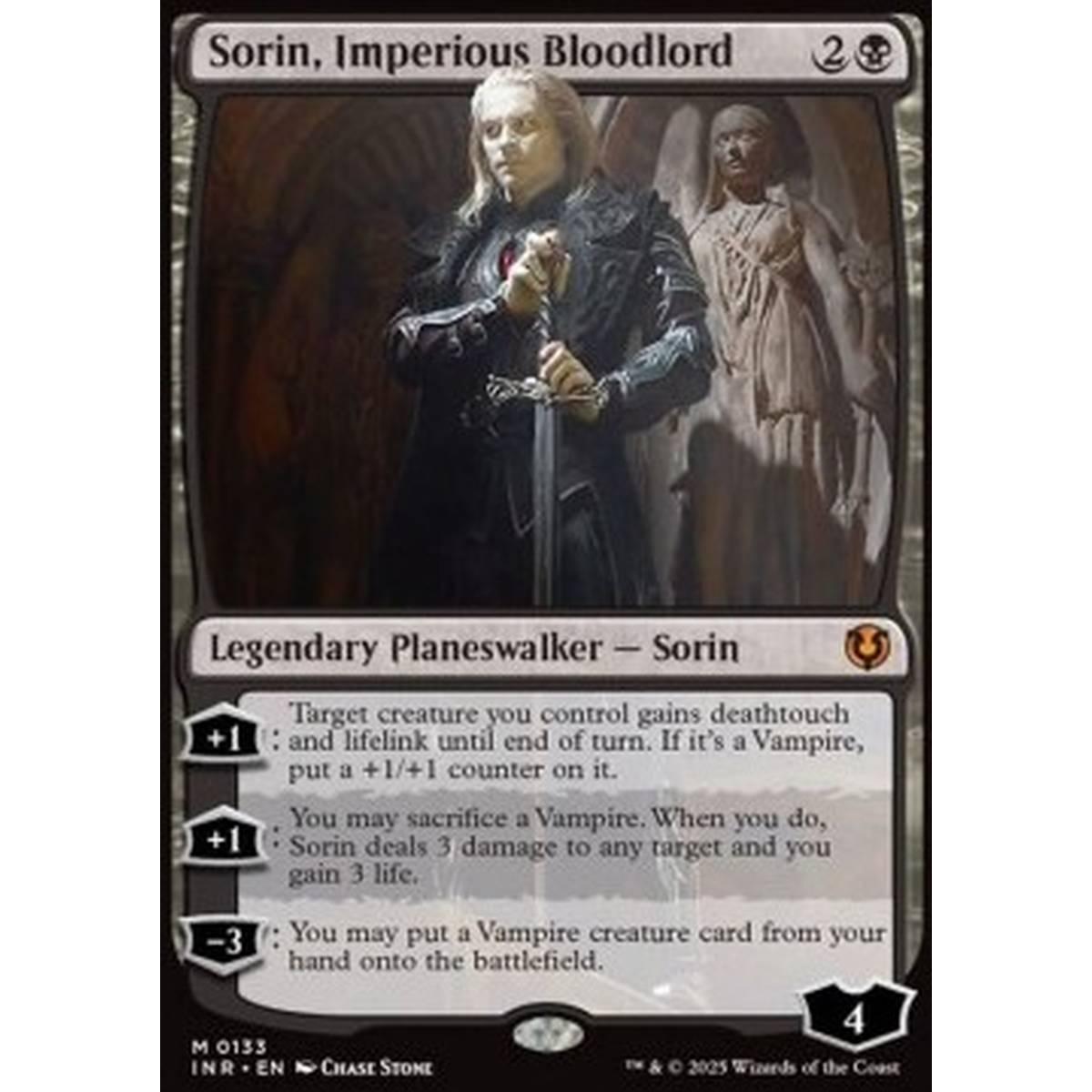 Sorin, Imperious Bloodlord - Sorin, Imperious Bloodlord - [INR][NM]