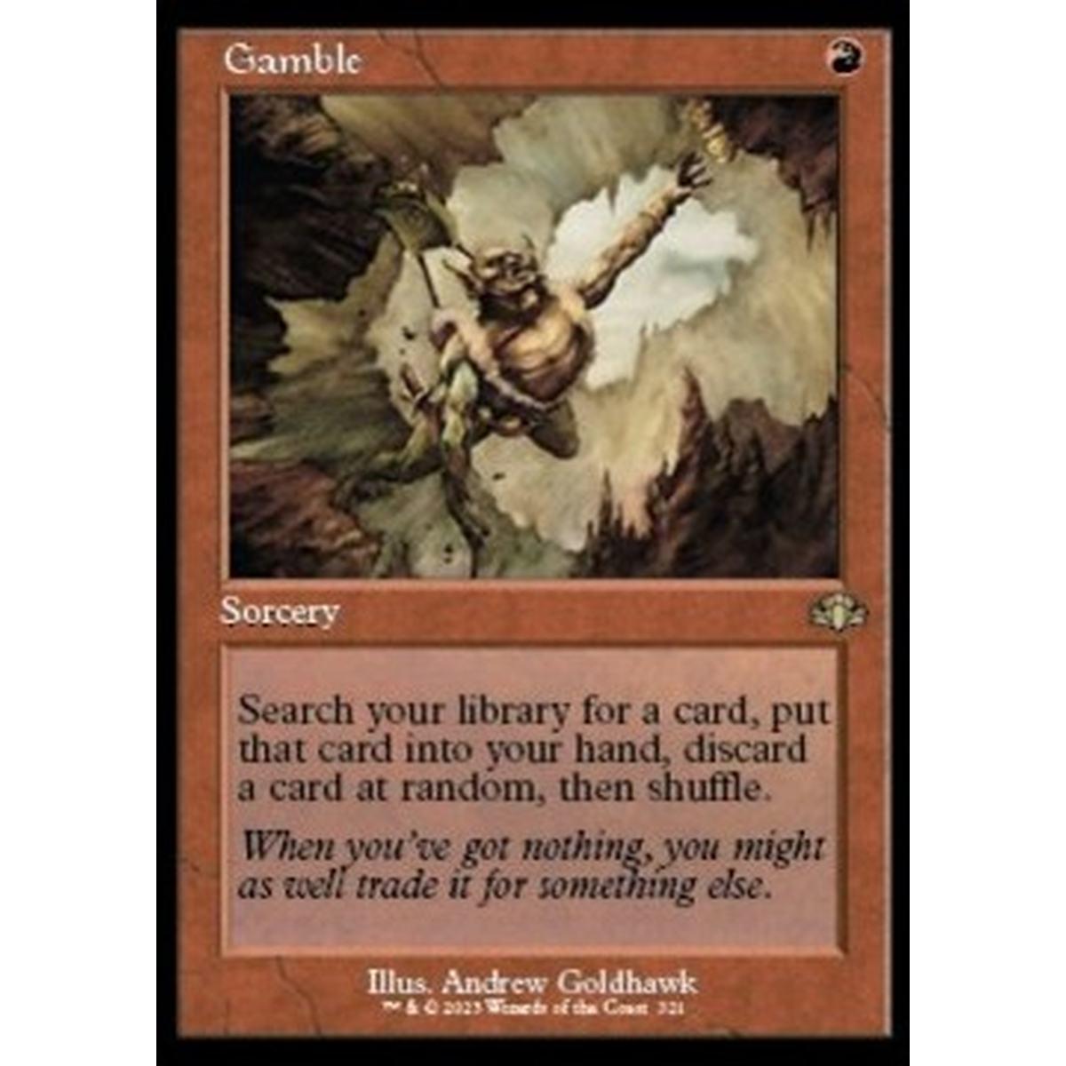 Gamble (V.1) - Gamble (V.1) - [XDMR][EX] [Foil]