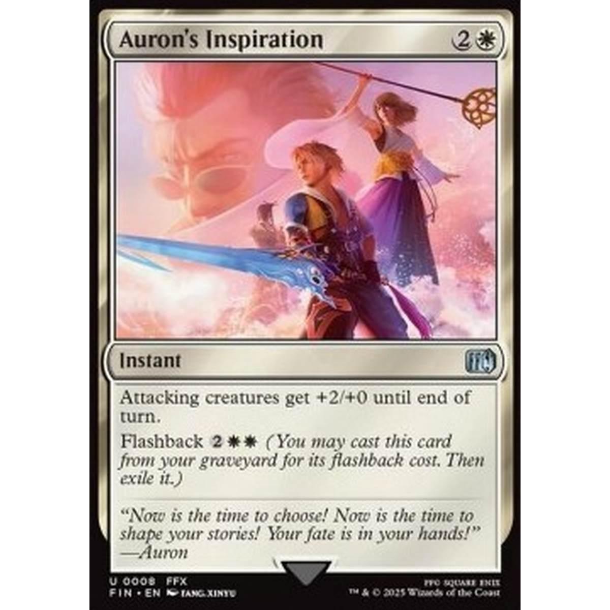 Auron's Inspiration - Auron's Inspiration - [FIN][NM]