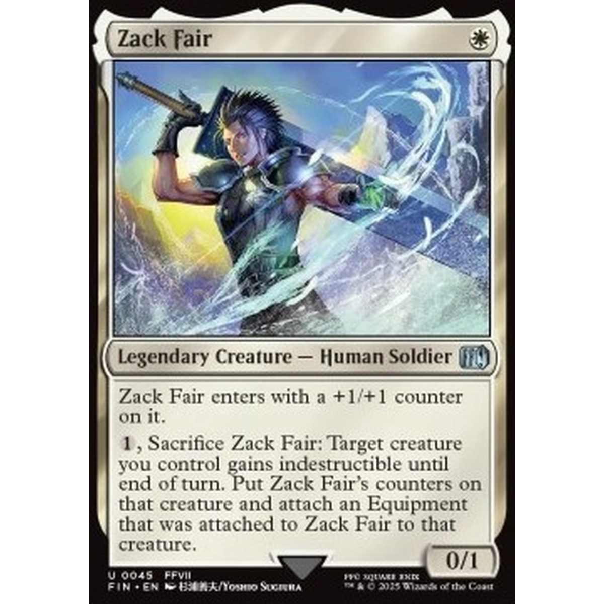 Zack Fair - Zack Fair - [FIN][NM]