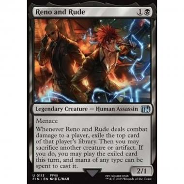 Reno and Rude - Reno and Rude - [FIN][NM]